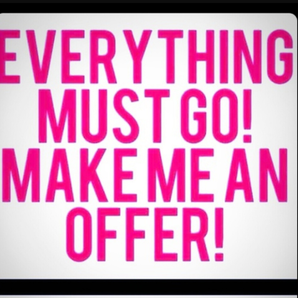 Offers welcome!!!